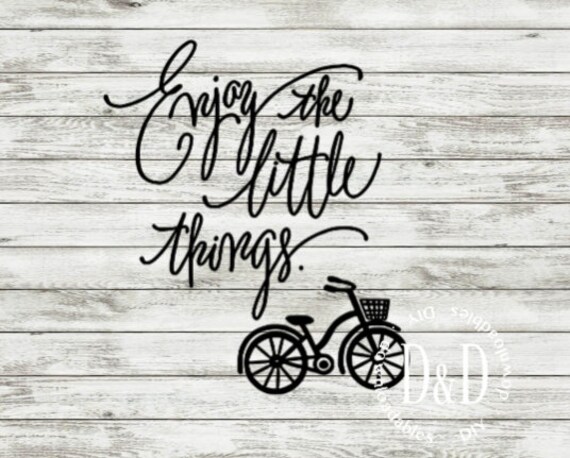 Download Enjoy The Little Things Vintage Bike Svg Vintage Bike Etsy