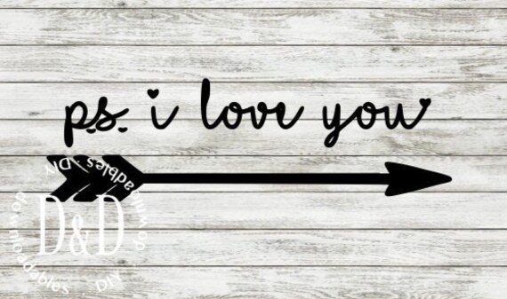 Free Free 207 Ps I Love You Svg SVG PNG EPS DXF File