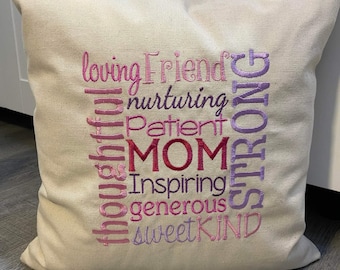 Mom Cushion | Mother's Day Throw Pillow | Gifts for Mom | Home Decor