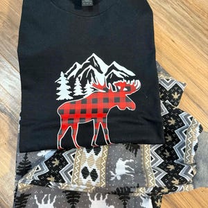 Moose Christmas Pyjamas | Matching Family Pyjamas | Christmas Pajamas