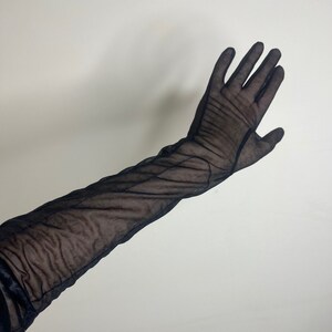  Guantes largos de látex sin dedos, guantes de goma de látex  para mujer, guantes negros de medio dedo, manoplas de disfraz de moda,  Negro - : Ropa, Zapatos y Joyería