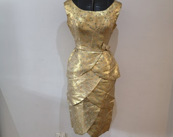 gold cocktail dress uk