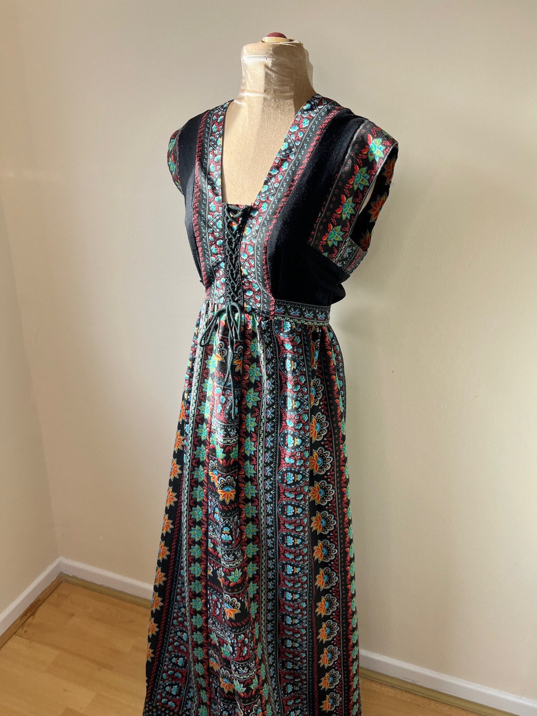 Vintage 1970's Handmade Prairie Dress, Gunne Sax Style Dress, Prairie ...