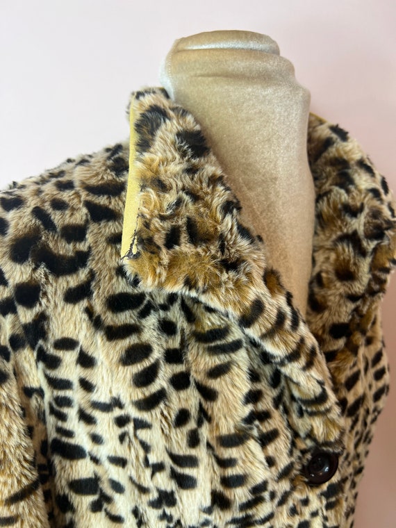 Leopard print coat, Chamonix faux fur coat, anima… - image 8