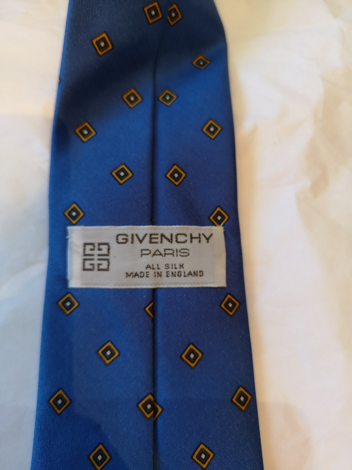 Vintage Givenchy Silk Tie Givenchy Paris Silk tie Men's Etsy
