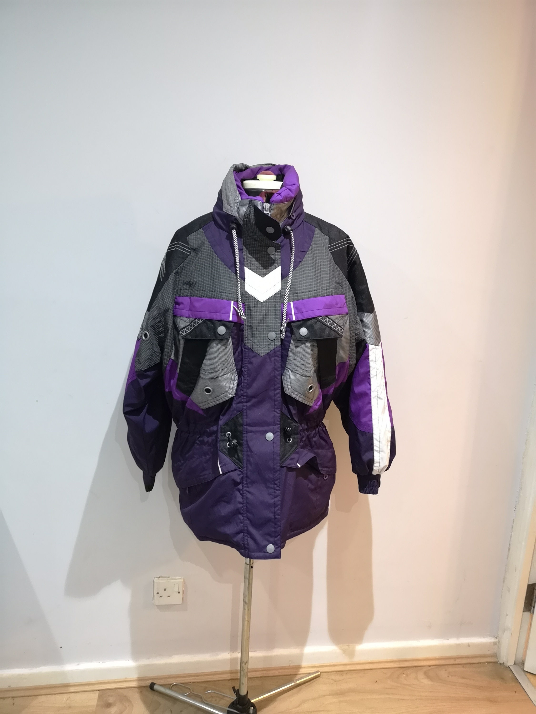 1980's Purple Coat Ski Style Coat RODEO by C&A Coat - Etsy UK