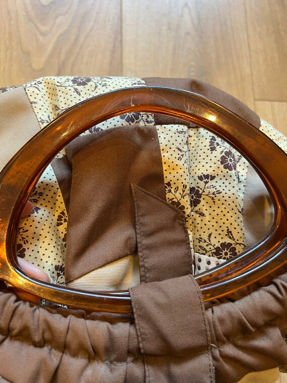 Vintage patchwork sewing bag, patchwork handbag. - image 9