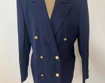 Marks and spencer ladies navy blazer discount