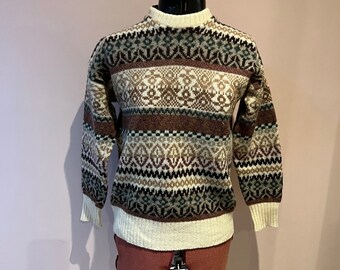 raw wool sweater