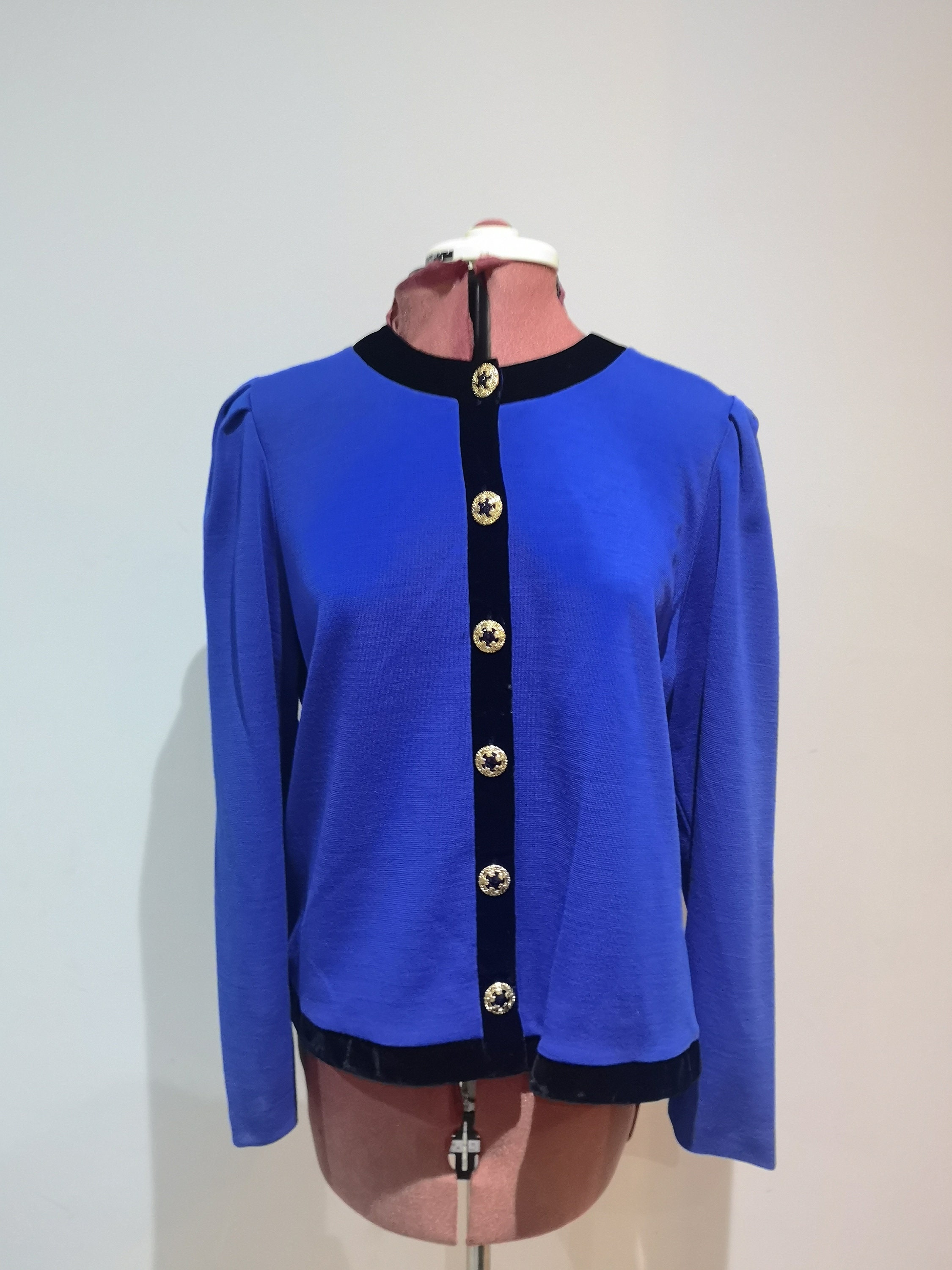 Cobalt blue cheap cardigan womens