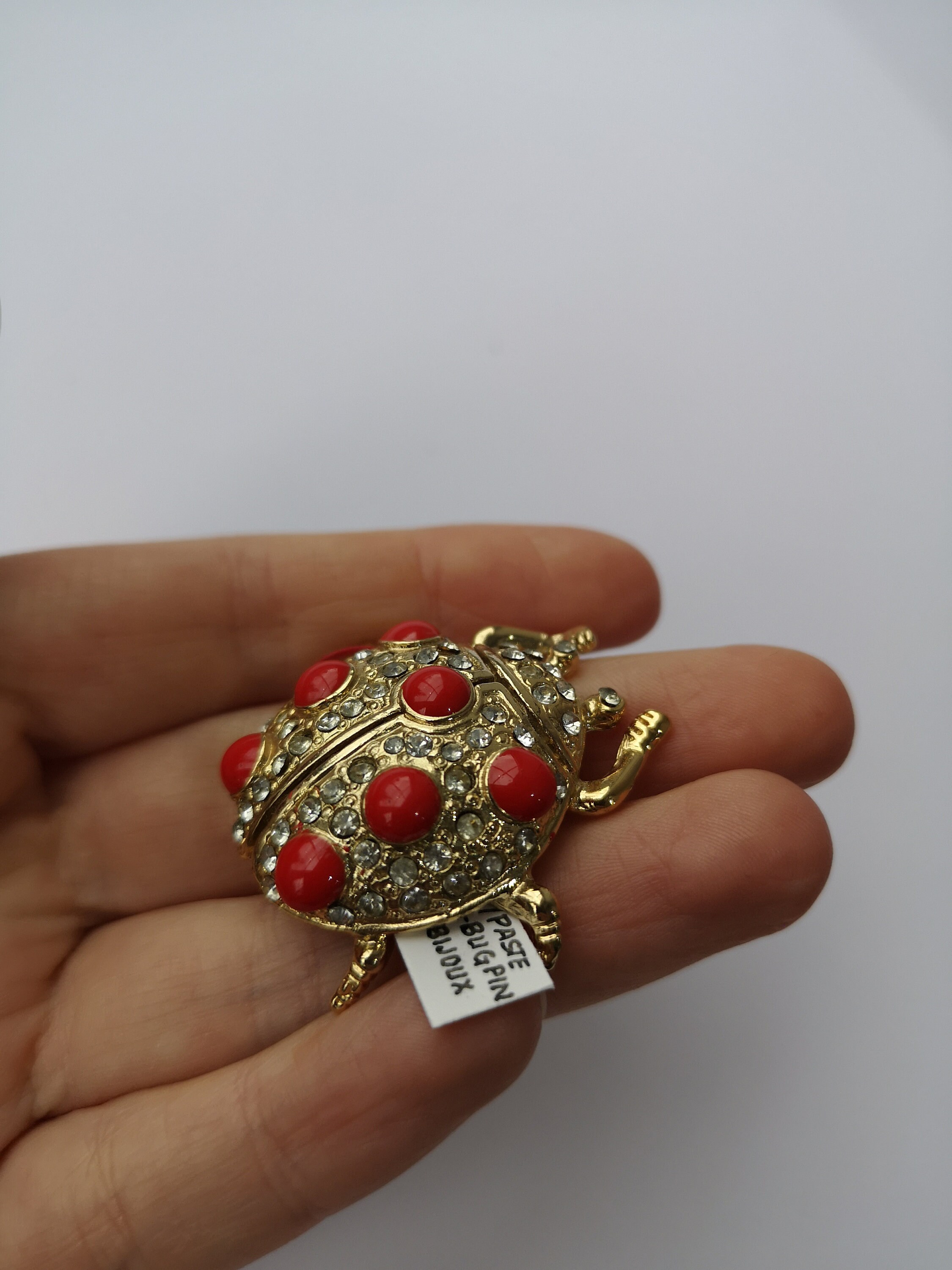 voguebijoux　ブローチ Vintage 1960's VOGUE BIJOU Ladybird Brooch, Vogue Bijou Bug