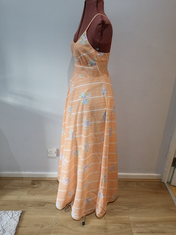 1970's QUAD maxi dress, 70's vintage long dress, … - image 5