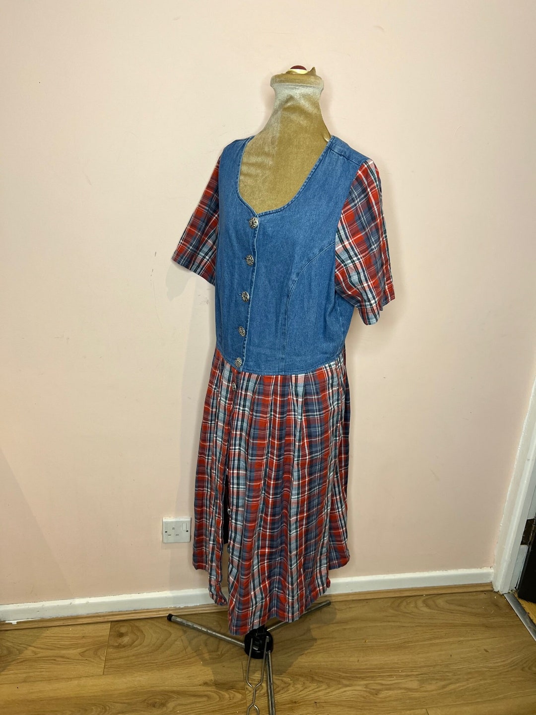 90's Shirt Dress