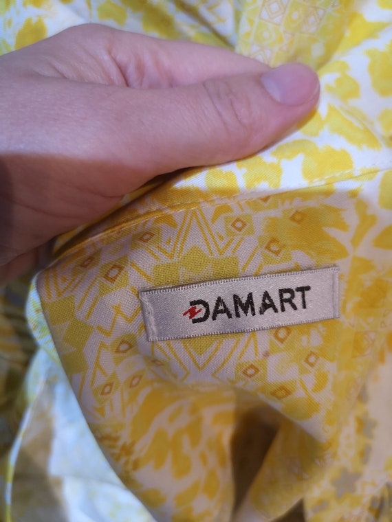 damart yellow trainers