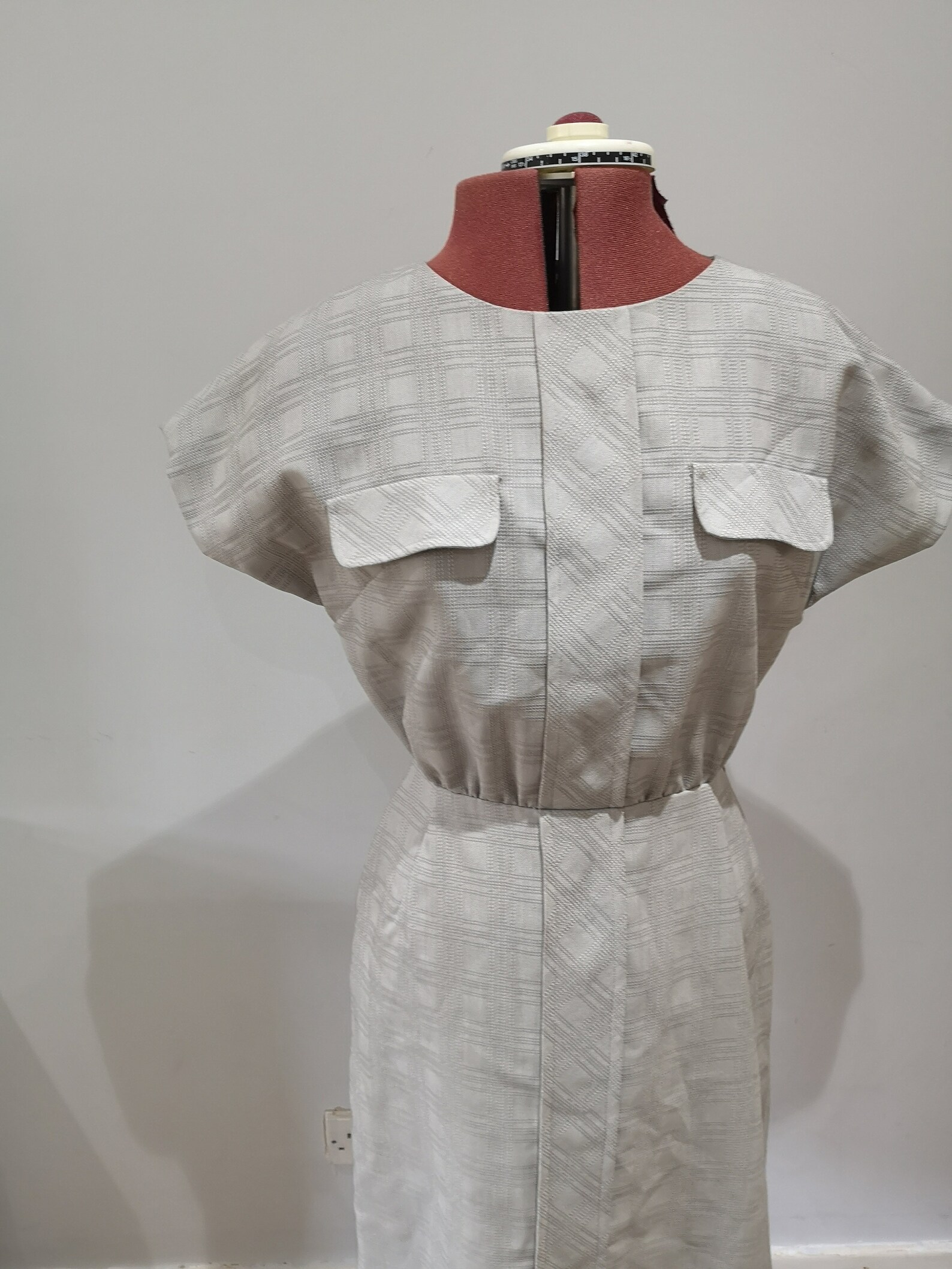 1960's Vintage Terylene Daydress 60's Grey Dress With - Etsy UK