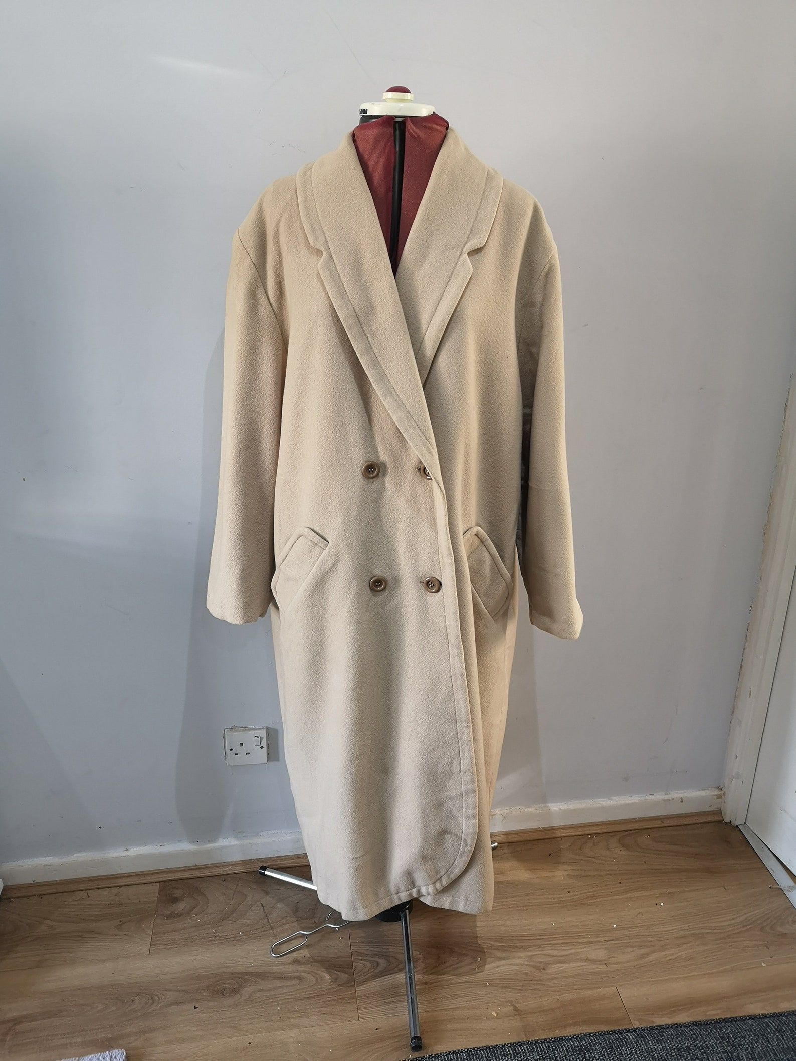 Vintage Louis Feraud wool coat vintage wool coat double | Etsy