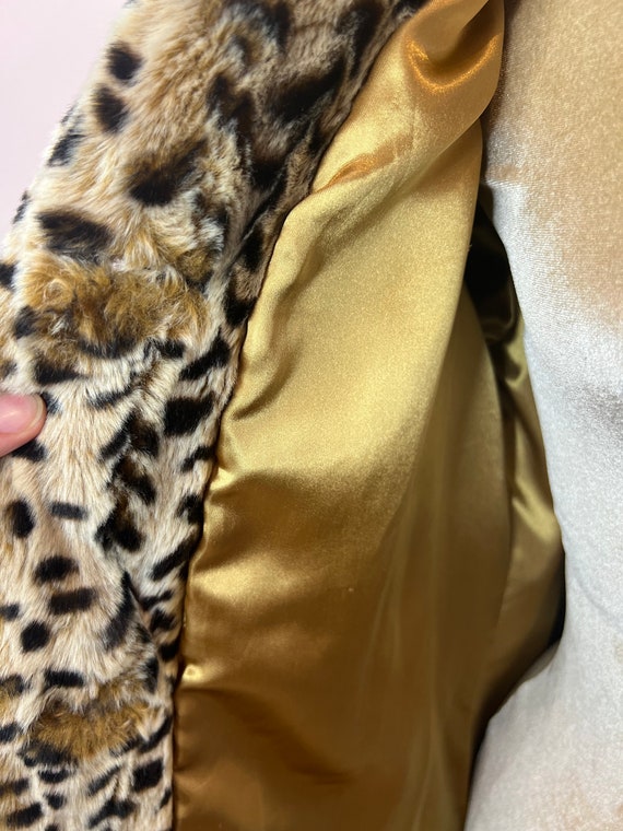Leopard print coat, Chamonix faux fur coat, anima… - image 9