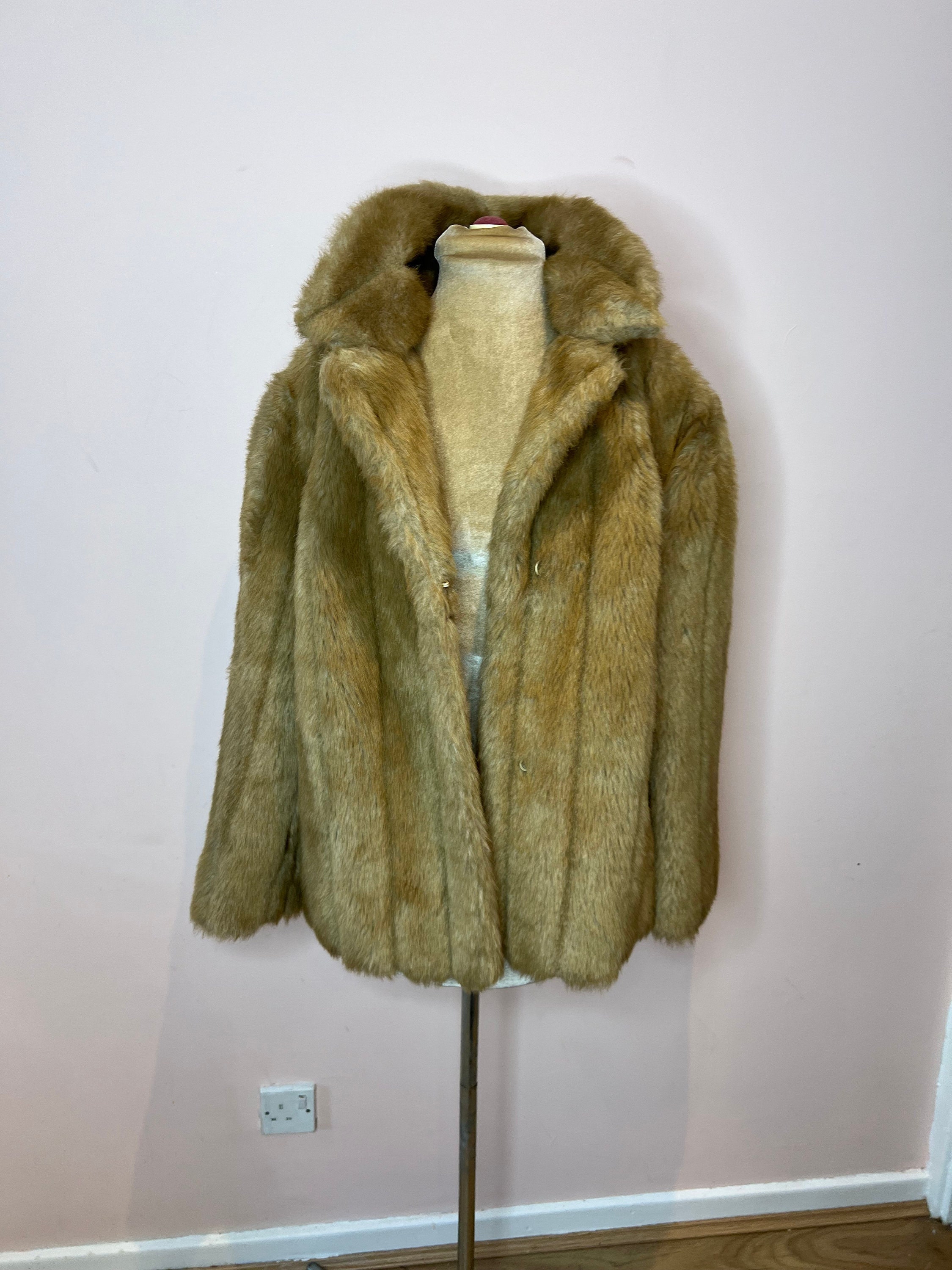 Vintage Bickler 60's or 70's Faux Fur Jacket Faux Fur - Etsy UK