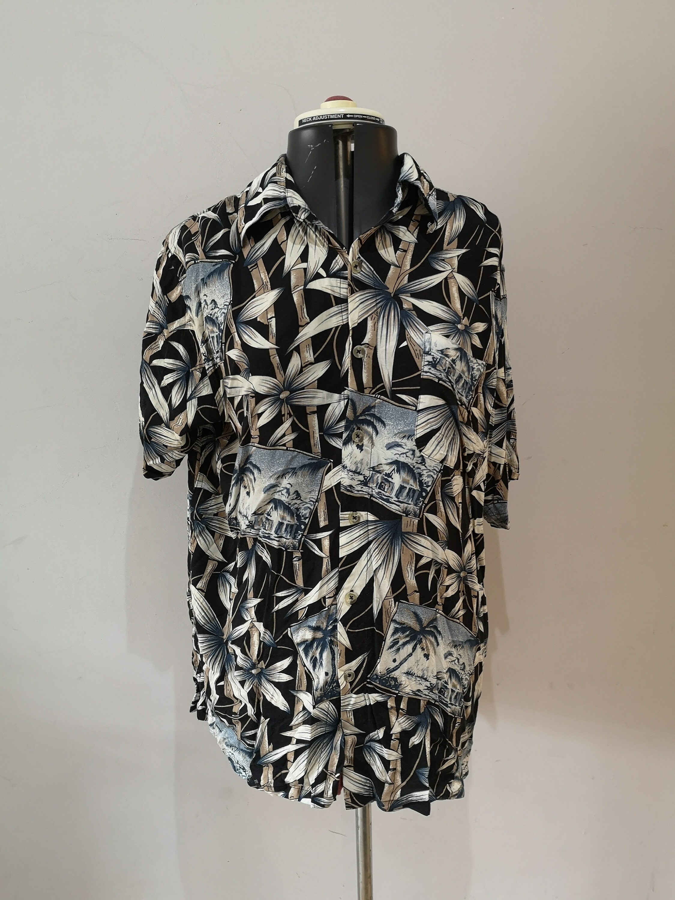 Vintage Hawaiian Shirt, Tropical Shirt, Junction West