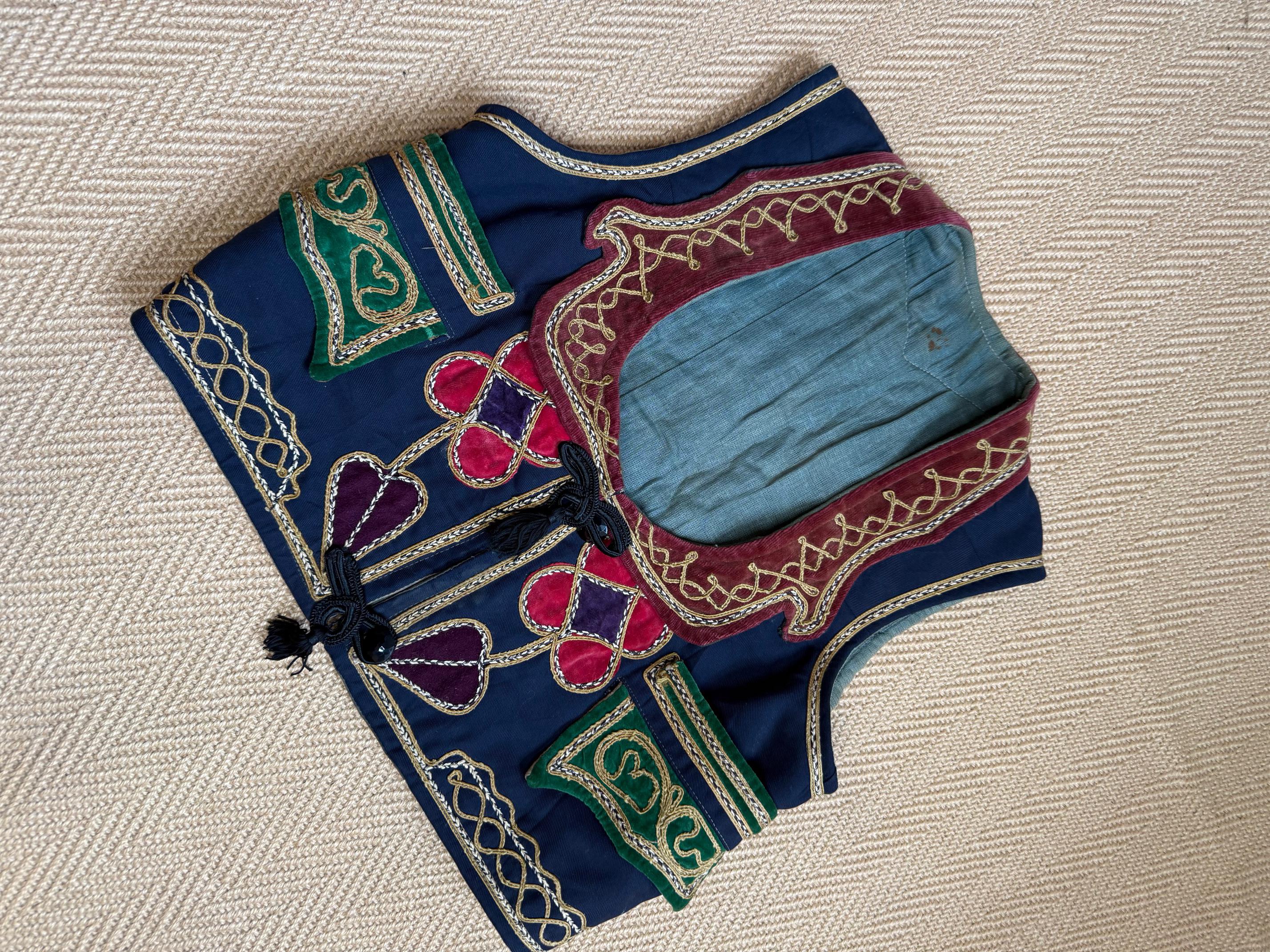 Reserved for Rachana. 60's Afghan embroidered waistcoat. UK 12 - 14