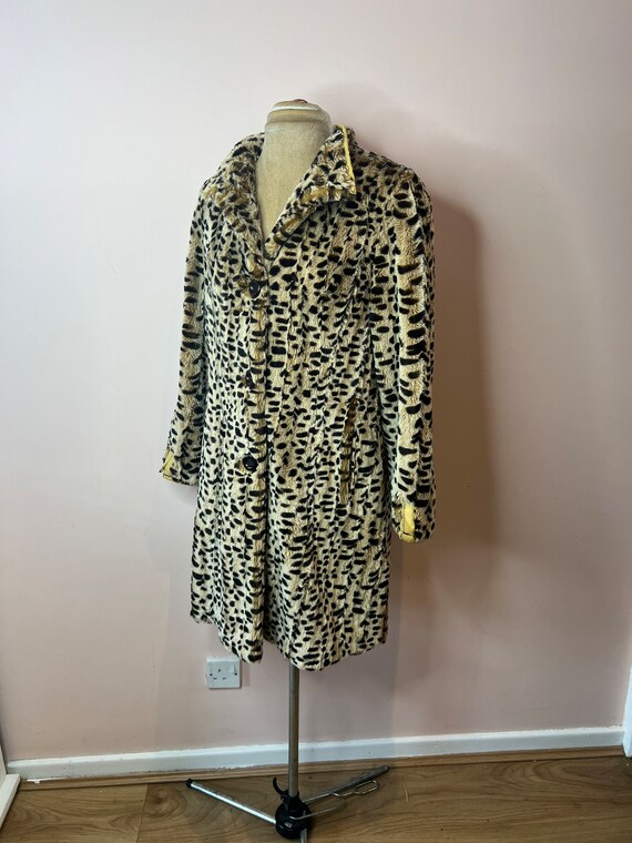 Leopard print coat, Chamonix faux fur coat, anima… - image 5
