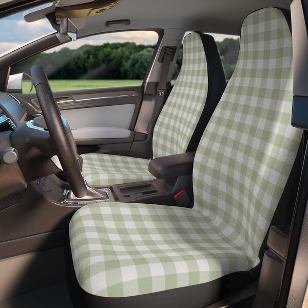 Car Seat Covers - Plaid