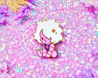 Baby Amethyst Enamel Pin