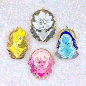 Steven Universe Diamond Enamel Pins