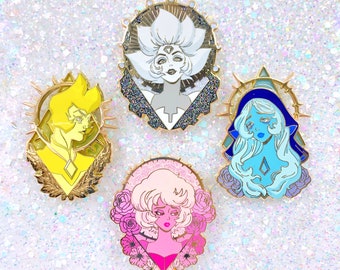 Steven Universe Diamond Enamel Pins