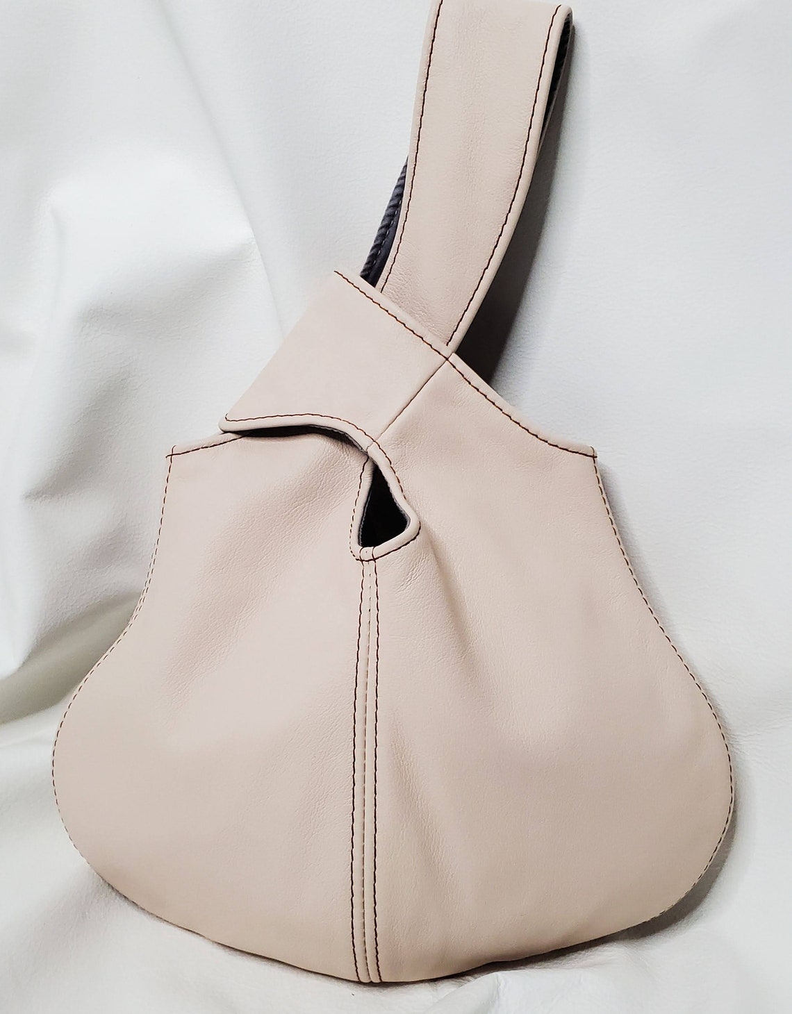 Leather Bags Handbag for Wife Leather Bag Baby Pink Leather Wristlet