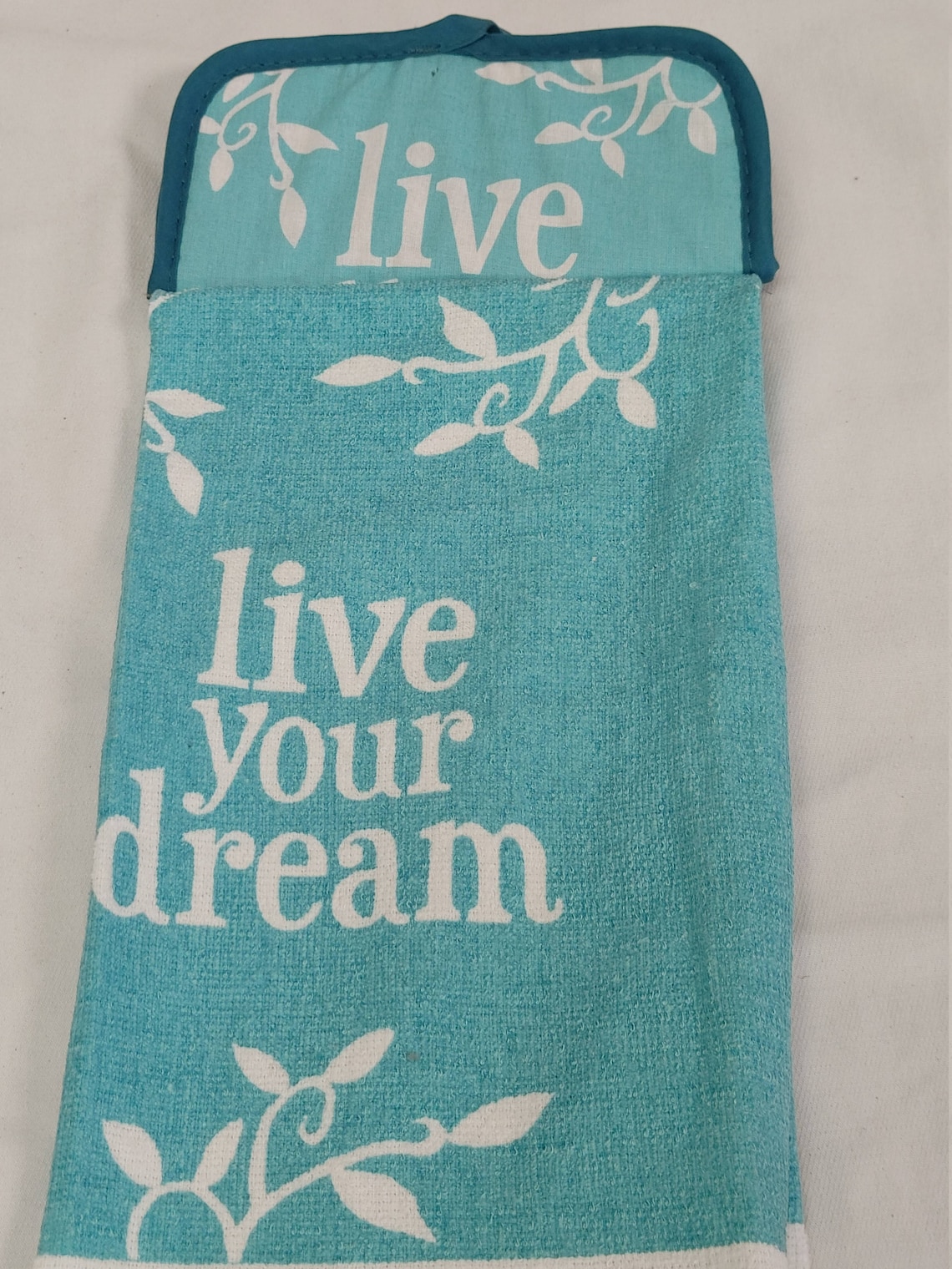 Hanging Towel, Potholder Dish Towel, Towel With Button, Hanging Oven