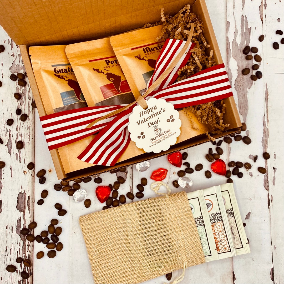 Coffee and Tea Mini Sampler Coffee and Tea Gift Box Coffee Etsy