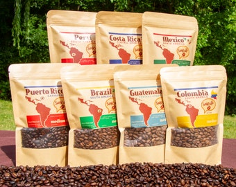 Coffee Subscription: Single Origin Latin America & Caribbean Coffee