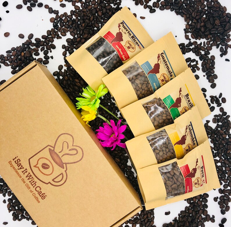 Coffee Sampler. Latin America Single Origin Coffees. Freshly Etsy