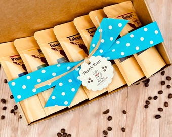 Coffee Sampler Box: Seven Single-Origin Coffees from Latin America