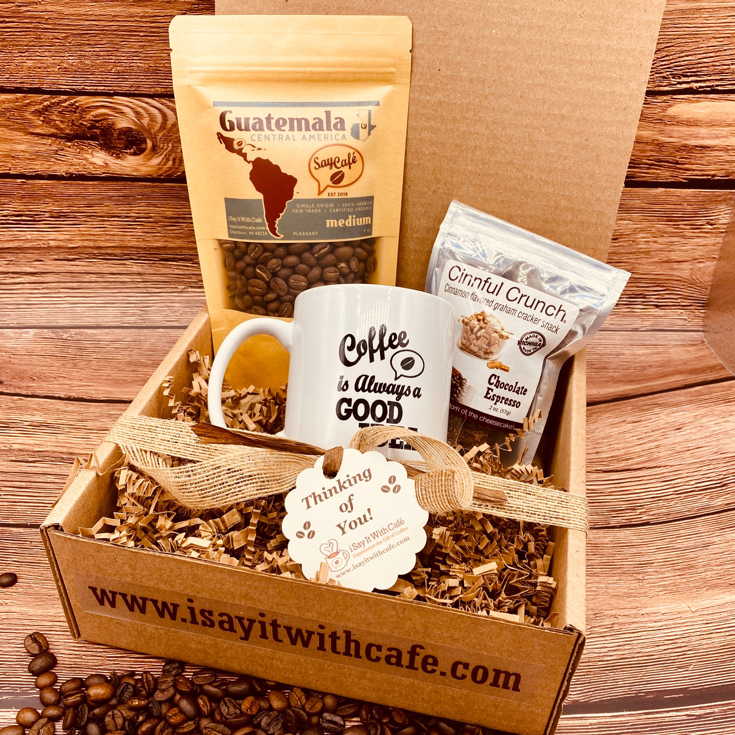COFFEE LOVERS GIFT BOX ☕️  Curated Gift Box for Coffee Lovers – Ginger  Snapped Candles