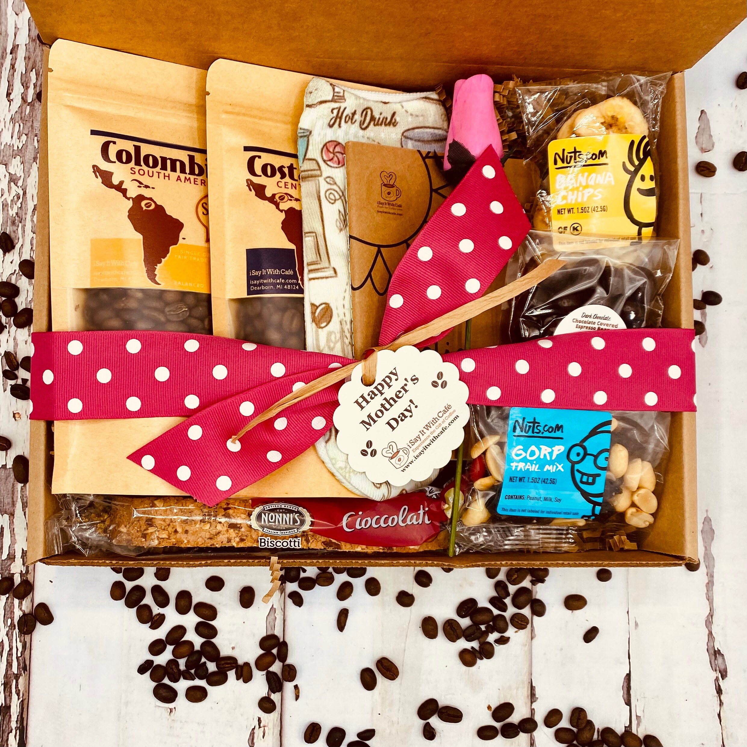 Coffee Box for Her Coffee Gift Box with Treats and Novelties Etsy