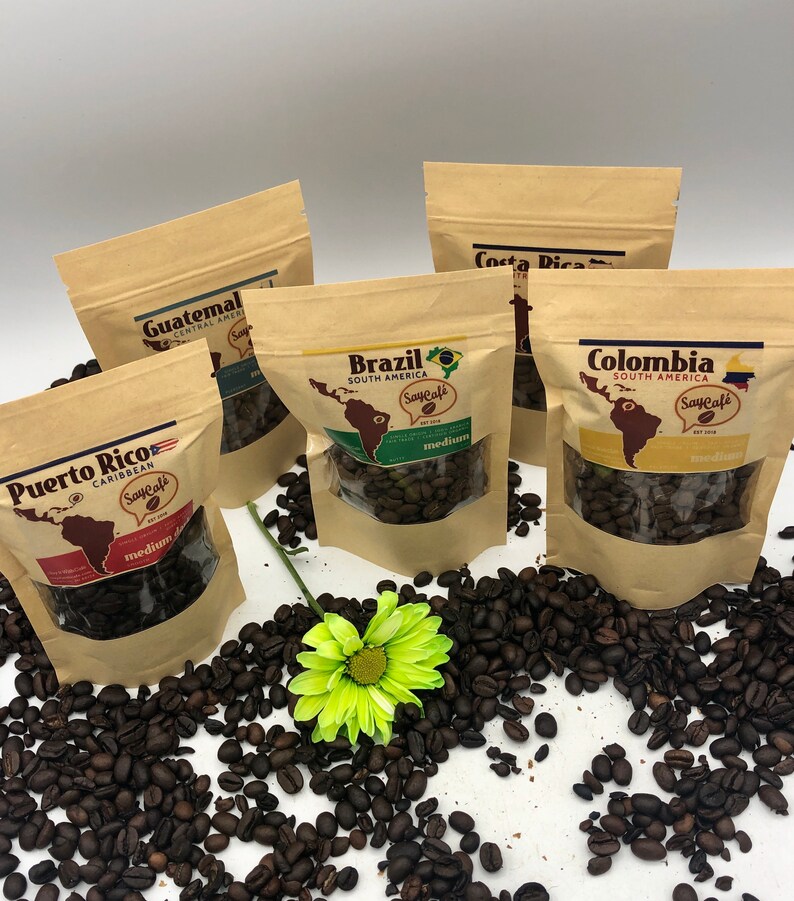 Coffee Sampler. Latin America Single Origin Coffees. Freshly Etsy