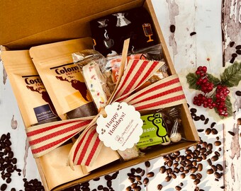 fair trade coffee and chocolate gift baskets