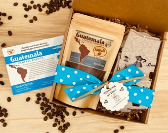 Coffee Gift Box for Him | Gourmet Coffee & Novelty Socks