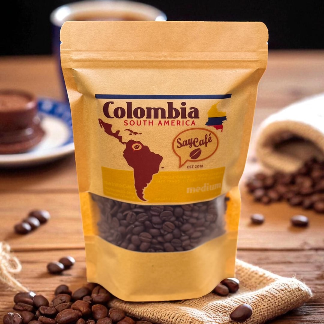 Colombian Single Origin Coffee: Fair Trade Organic Medium Roast - Etsy