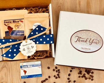Coffee Thank You Gift Box: Single-Origin Caribbean Coffees