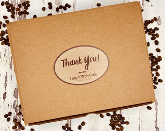 Thank You Gift Box, Coffee Thank You Box, Corporate Gift Box