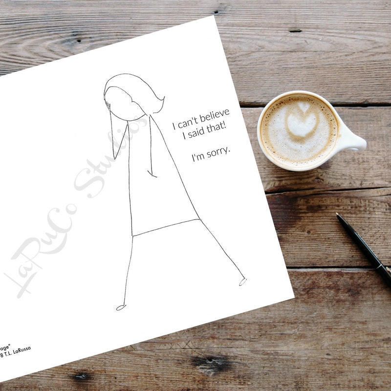 I'm Sorry Card - Etsy