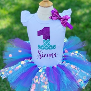 Mermaid first birthday onesie hot sale