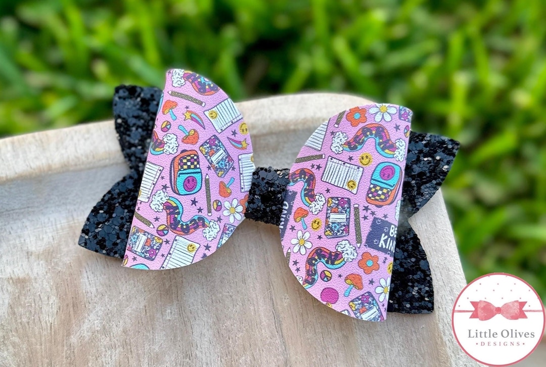 School Fun Bow - Etsy