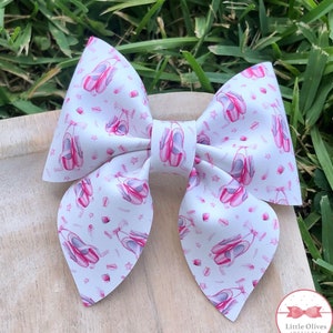 ballet shoe sailor bow