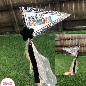 Back to school pennant