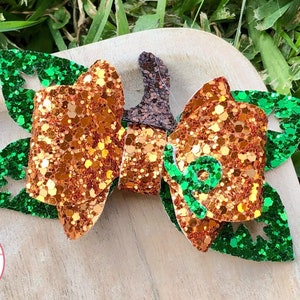 Pumpkin hairbow