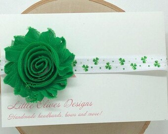 St. Patrick's Day Kleeblatt Haarband
